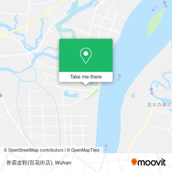 兽霸皮鞋(百花街店) map