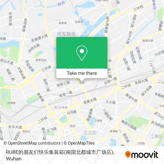 RUBE的朋友们快乐集装箱(南国北都城市广场店) map