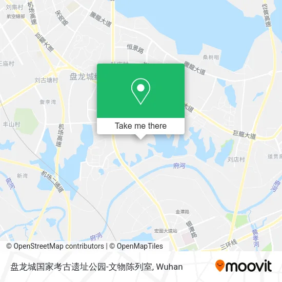 盘龙城国家考古遗址公园-文物陈列室 map