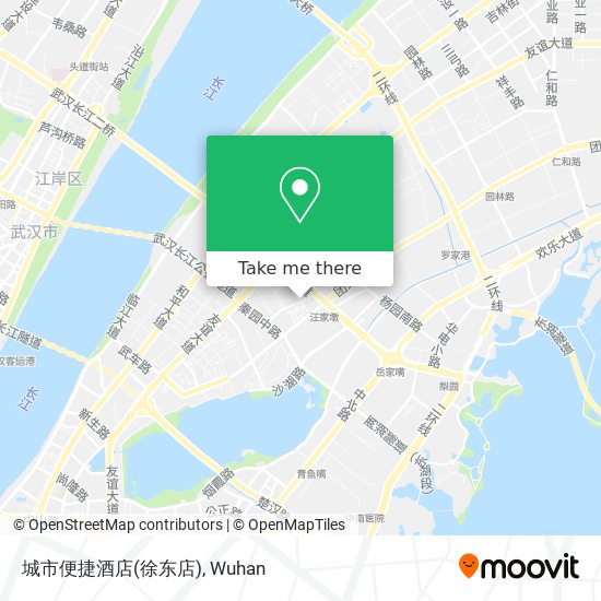 城市便捷酒店(徐东店) map