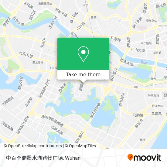 中百仓储墨水湖购物广场 map