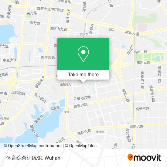 体育综合训练馆 map