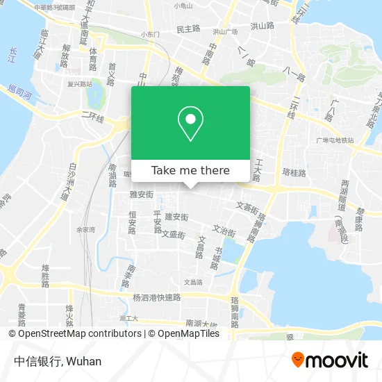 中信银行 map