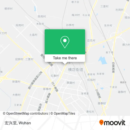 宏兴里 map
