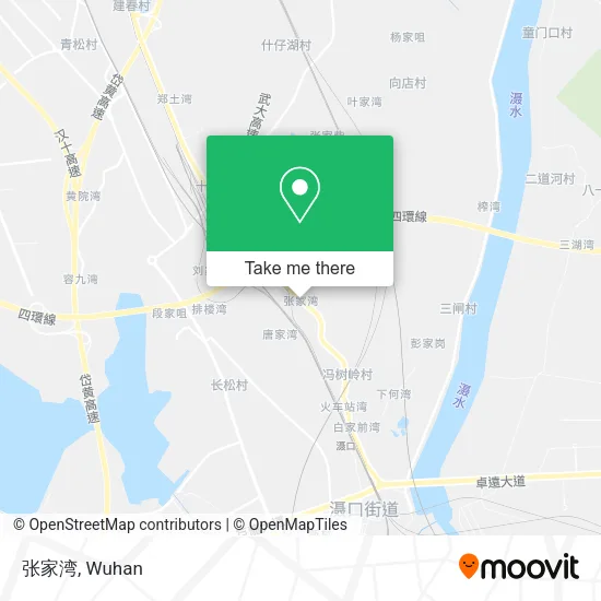 张家湾 map