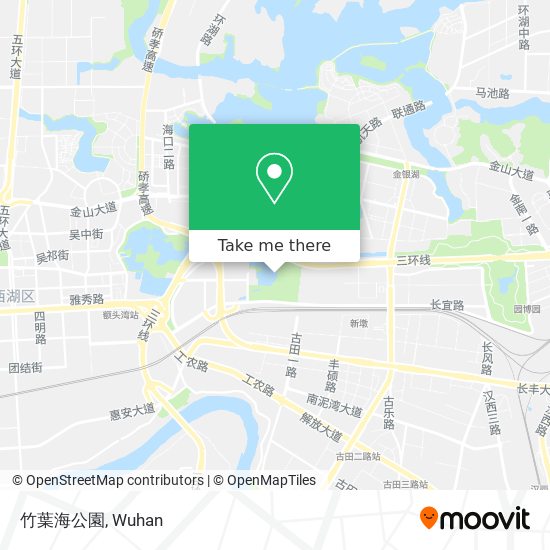 竹葉海公園 map
