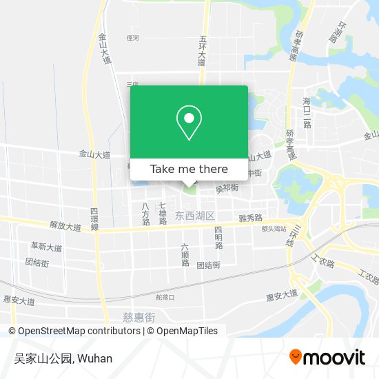 吴家山公园 map