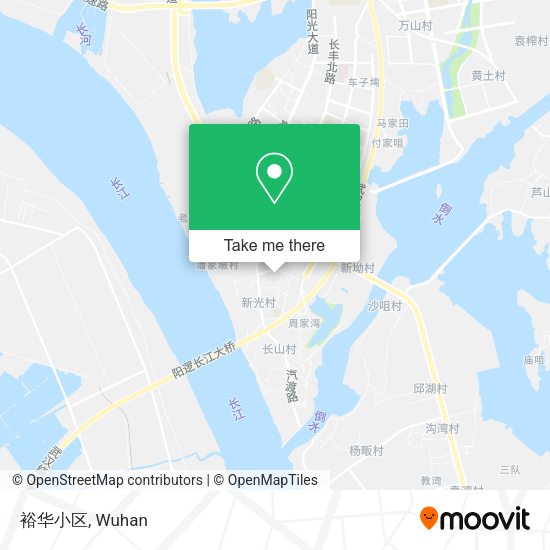裕华小区 map