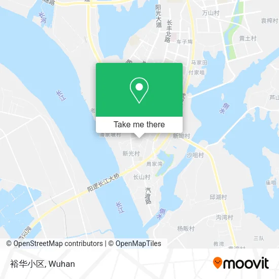 裕华小区 map