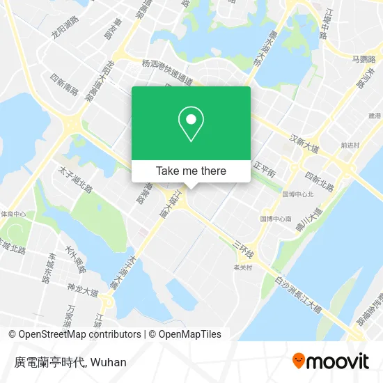 廣電蘭亭時代 map