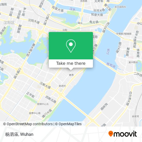 杨泗庙 map