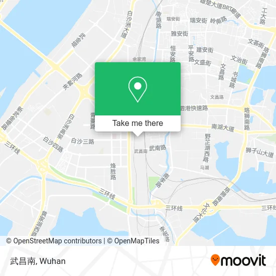 武昌南 map