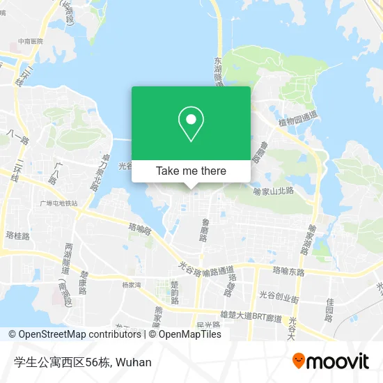 学生公寓西区56栋 map