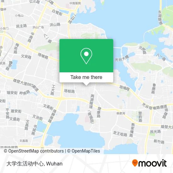 大学生活动中心 map