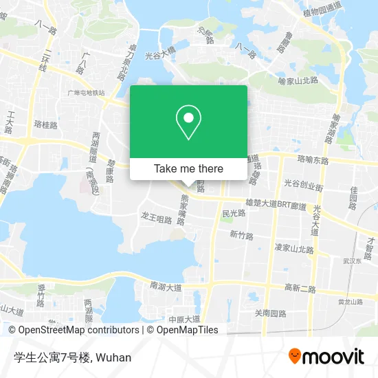 学生公寓7号楼 map
