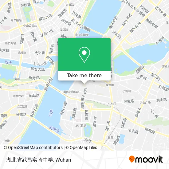 湖北省武昌实验中学 map