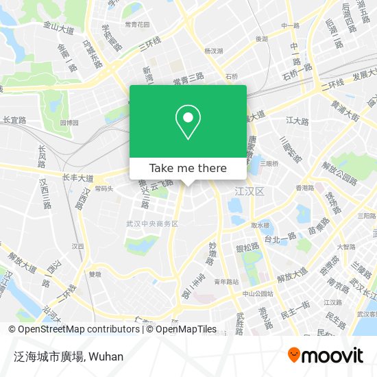 泛海城市廣場 map