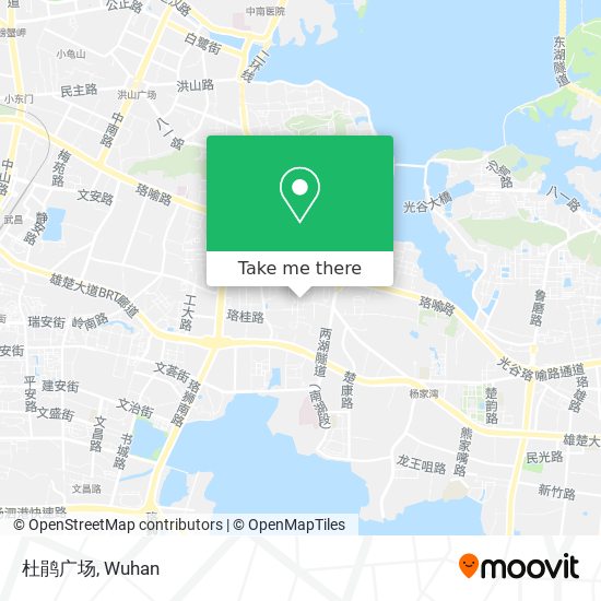 杜鹃广场 map