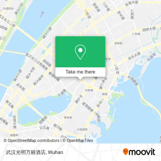 武汉光明万丽酒店 map