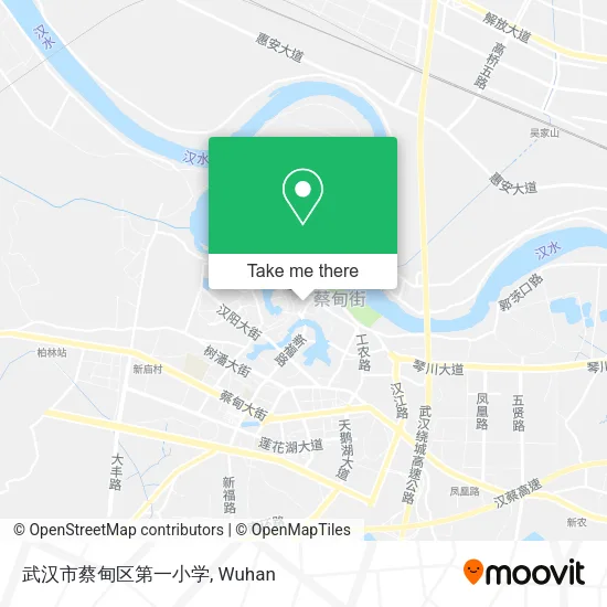 武汉市蔡甸区第一小学 map