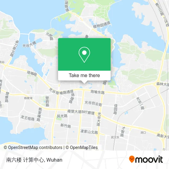 南六楼 计算中心 map