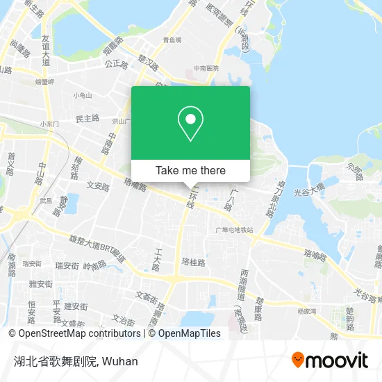 湖北省歌舞剧院 map