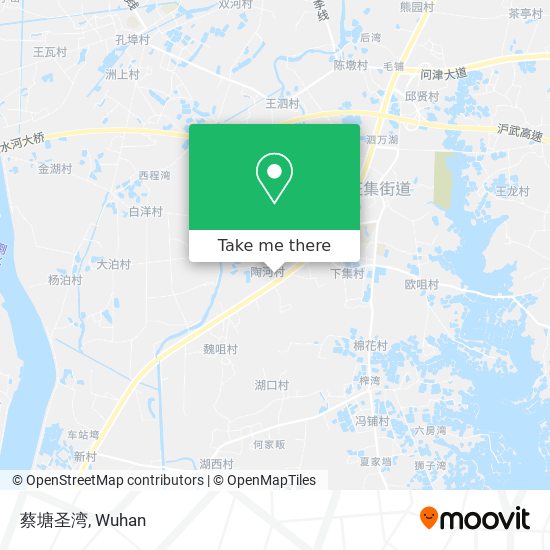 蔡塘圣湾 map