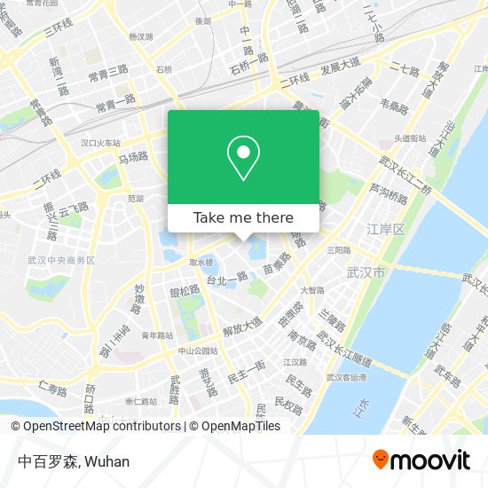 中百罗森 map
