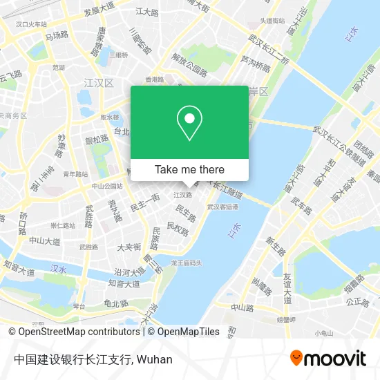 中国建设银行长江支行 map