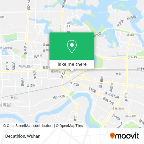 Decathlon map