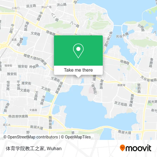 体育学院教工之家 map