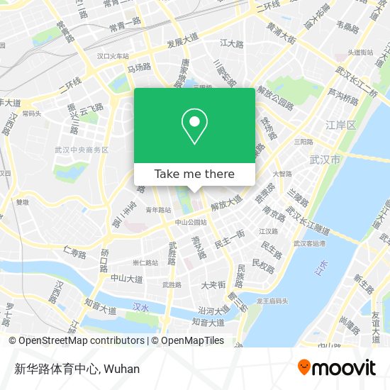 新华路体育中心 map