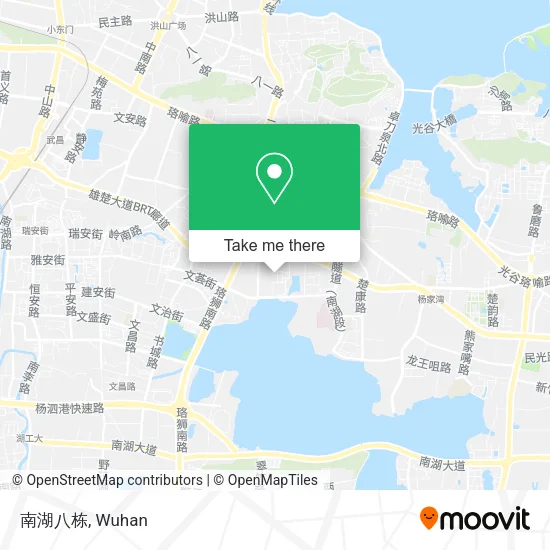 南湖八栋 map