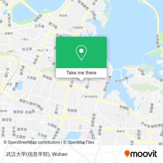 武汉大学(信息学部) map