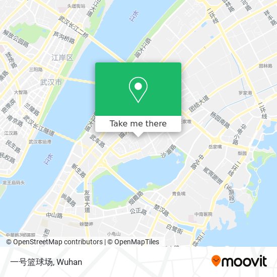 一号篮球场 map