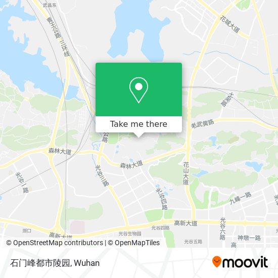 石门峰都市陵园 map