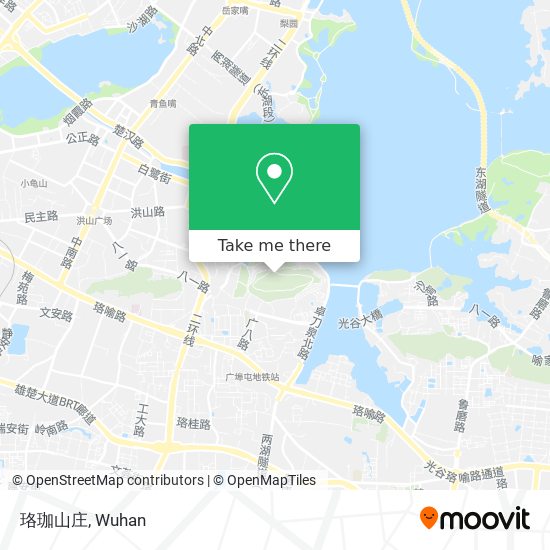 珞珈山庄 map