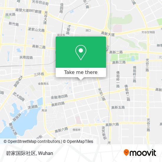 碧家国际社区 map