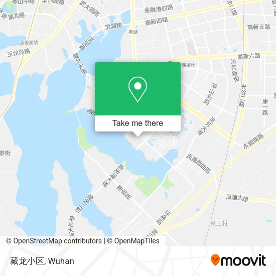 藏龙小区 map