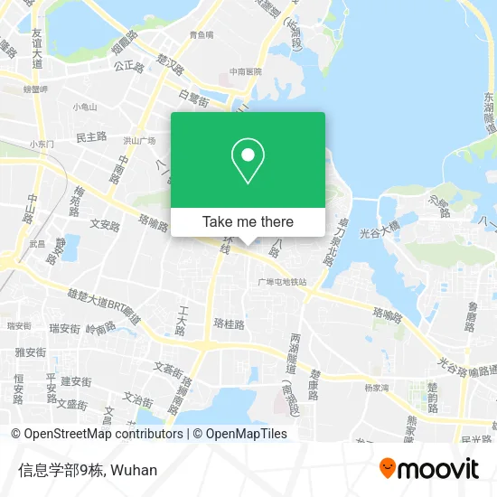 信息学部9栋 map
