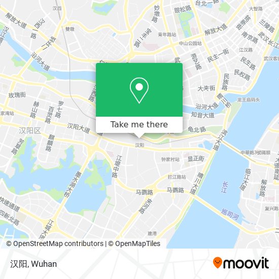 汉阳 map
