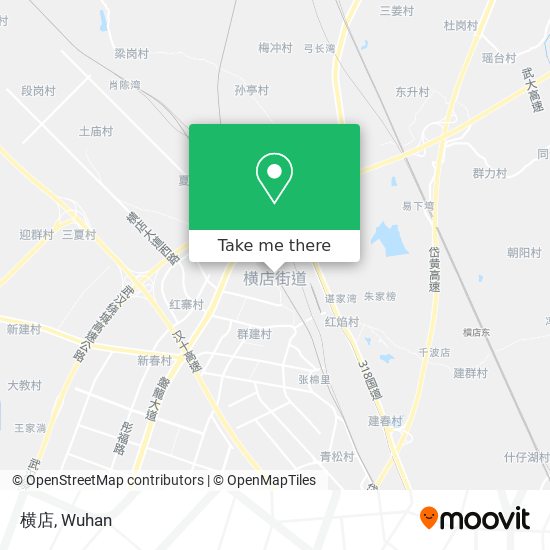 横店 map