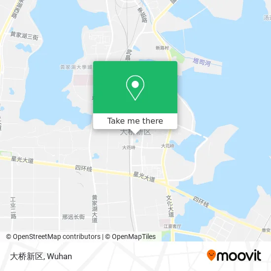 大桥新区 map