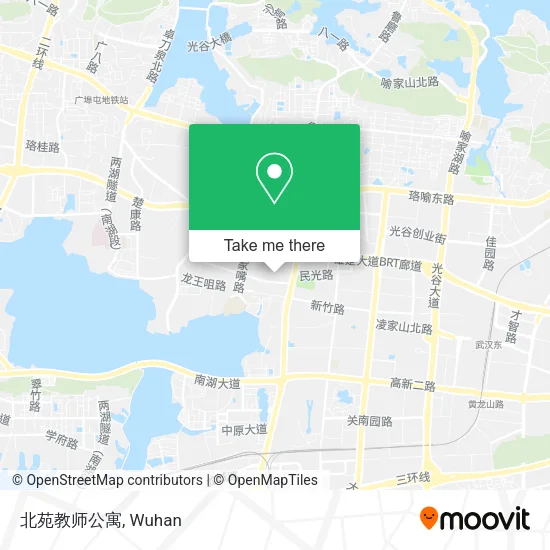 北苑教师公寓 map