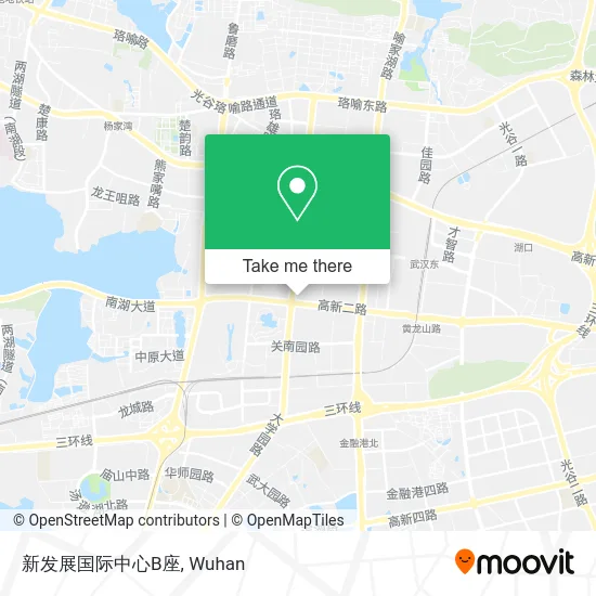 新发展国际中心B座 map