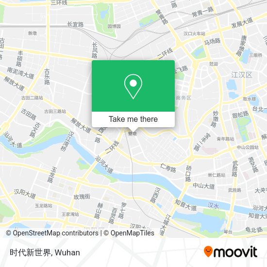 时代新世界 map