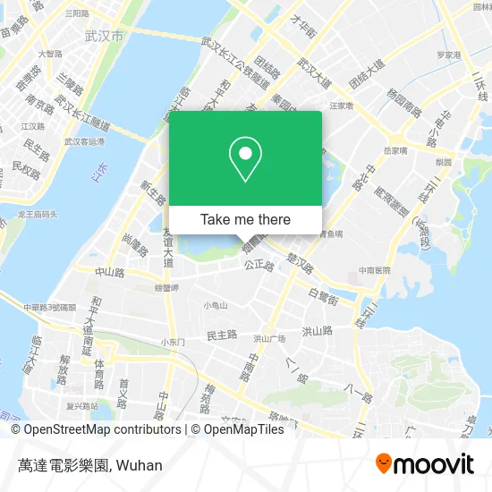 萬達電影樂園 map