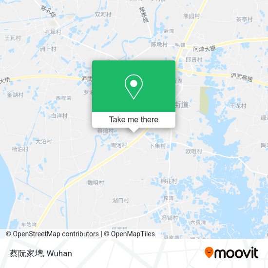 蔡阮家塆 map