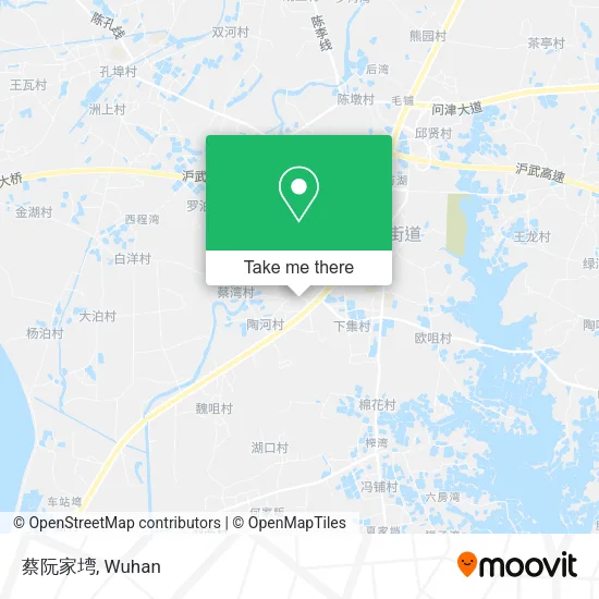 蔡阮家塆 map