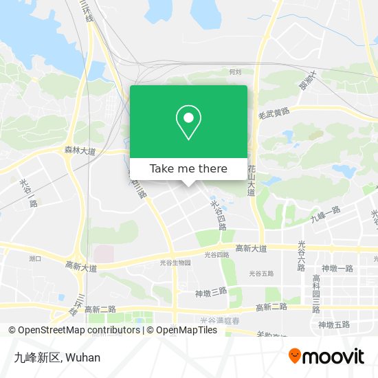 九峰新区 map